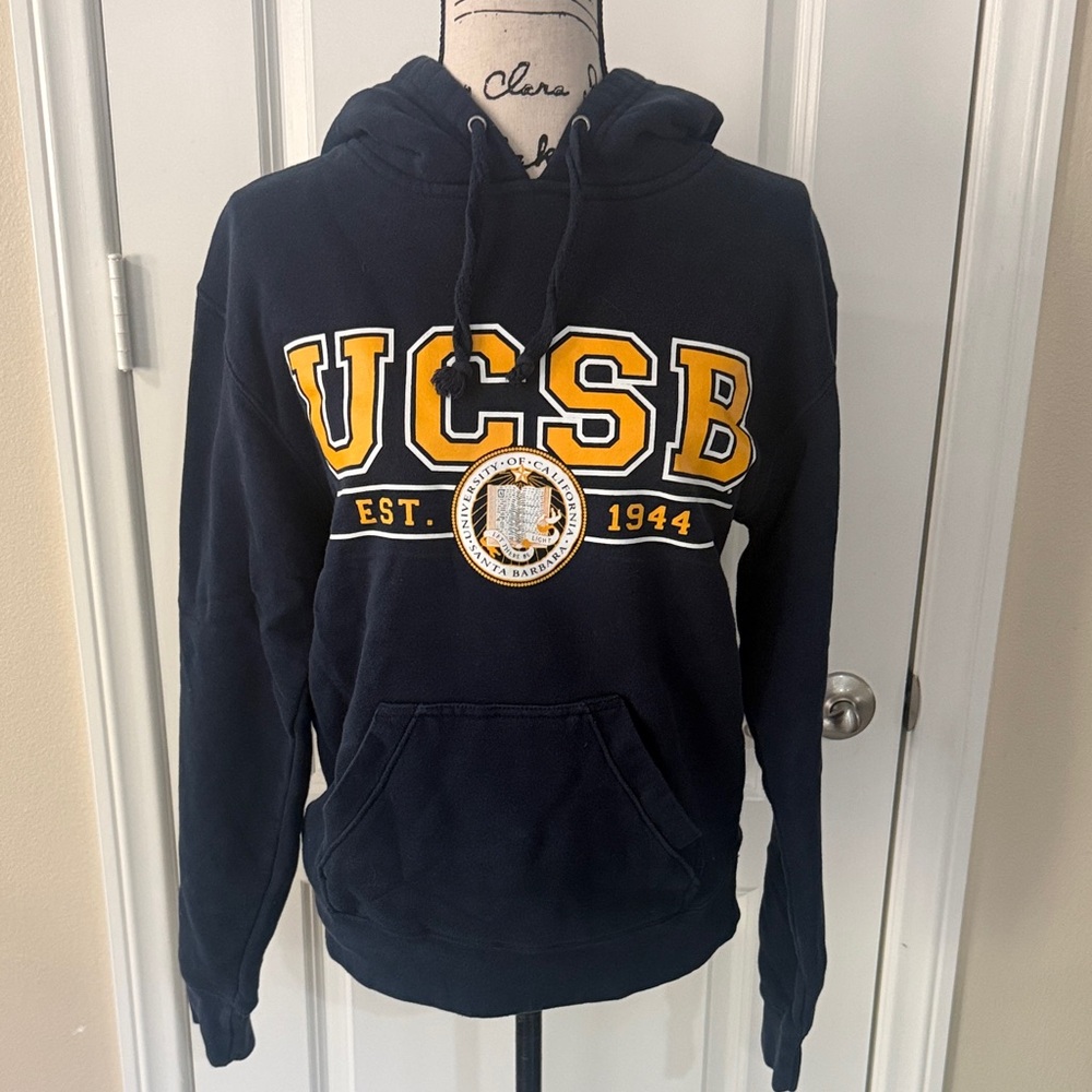 UCSB Navy Sweatshirt with Hood
